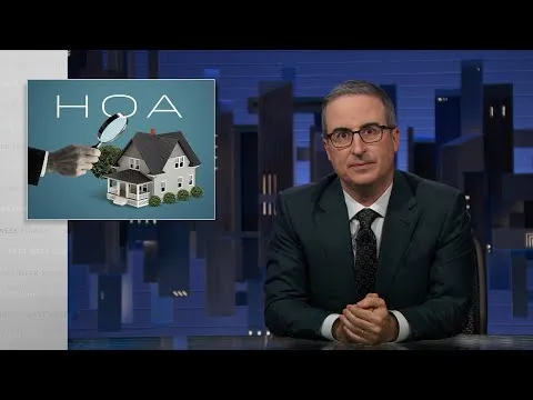 Homeowners Associations: Last Week Tonight with John Oliver