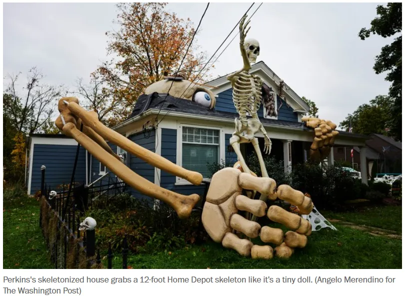 Huge skeletons are just part of how we live now