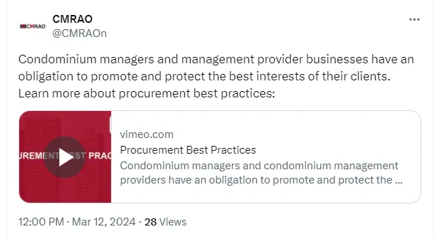 CMRAO Obligations of Provider Businesses to Clients