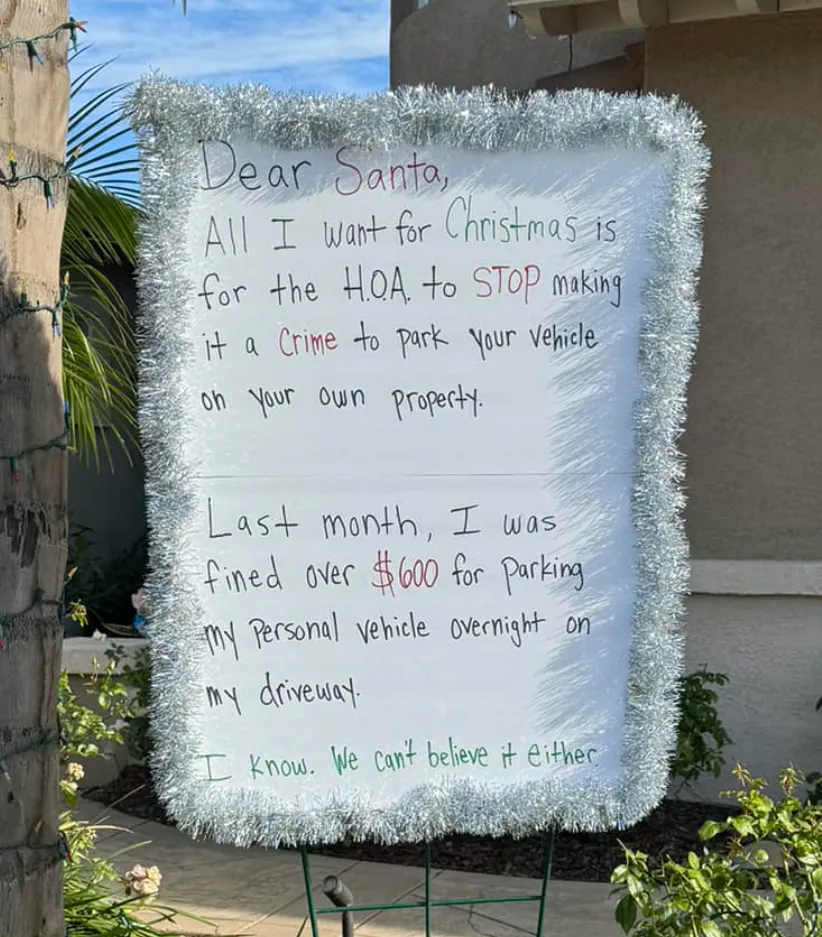 All I Want for Christmas 2023 HOA Edition