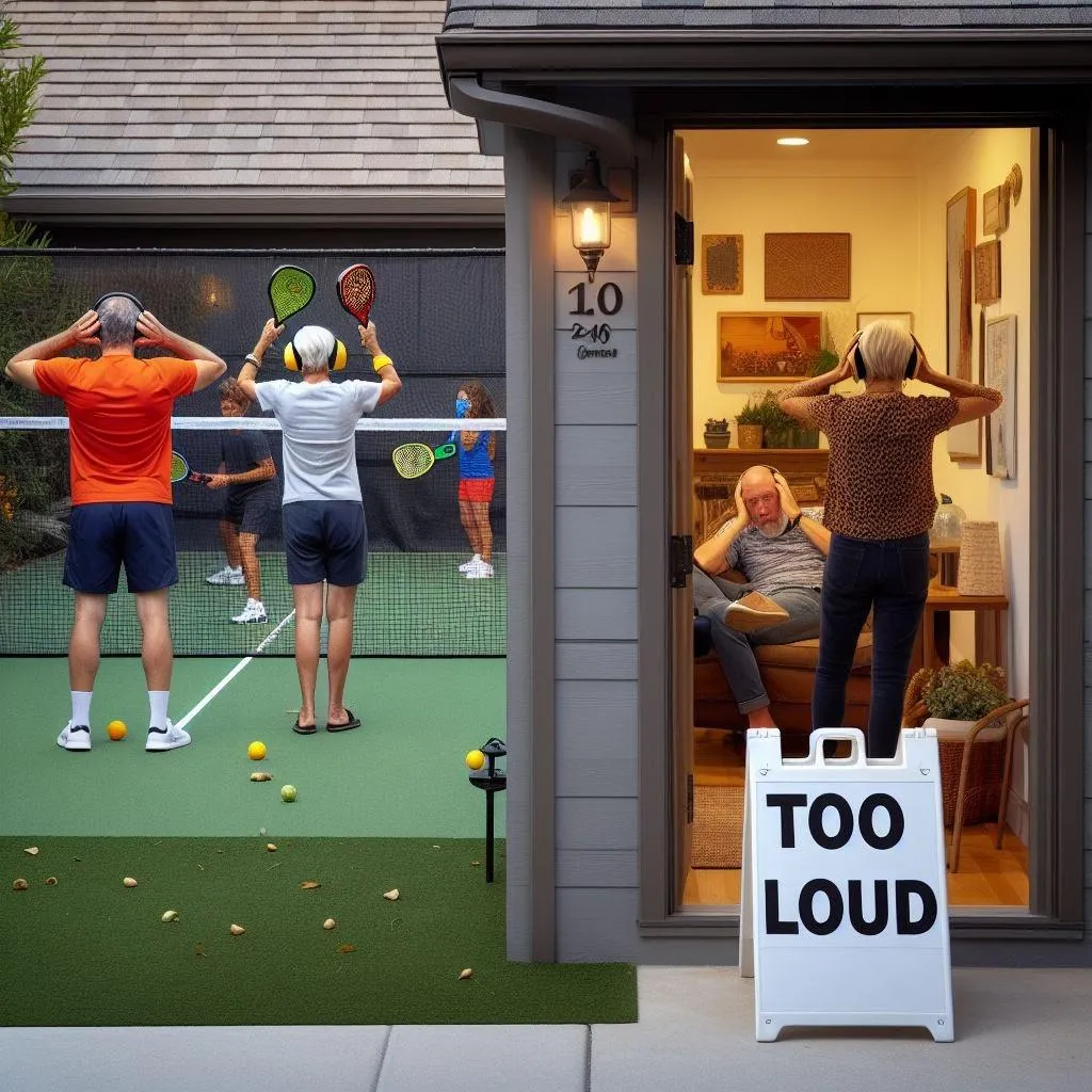 The Pickleball Courts Outside Our Townhouse Are TOO LOUD!