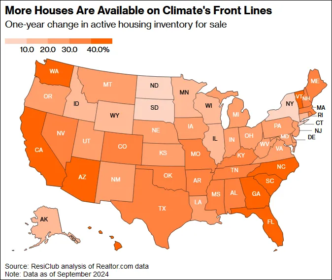 More Houses Available for Purchase on Climate's Front Lines from Bloomberg