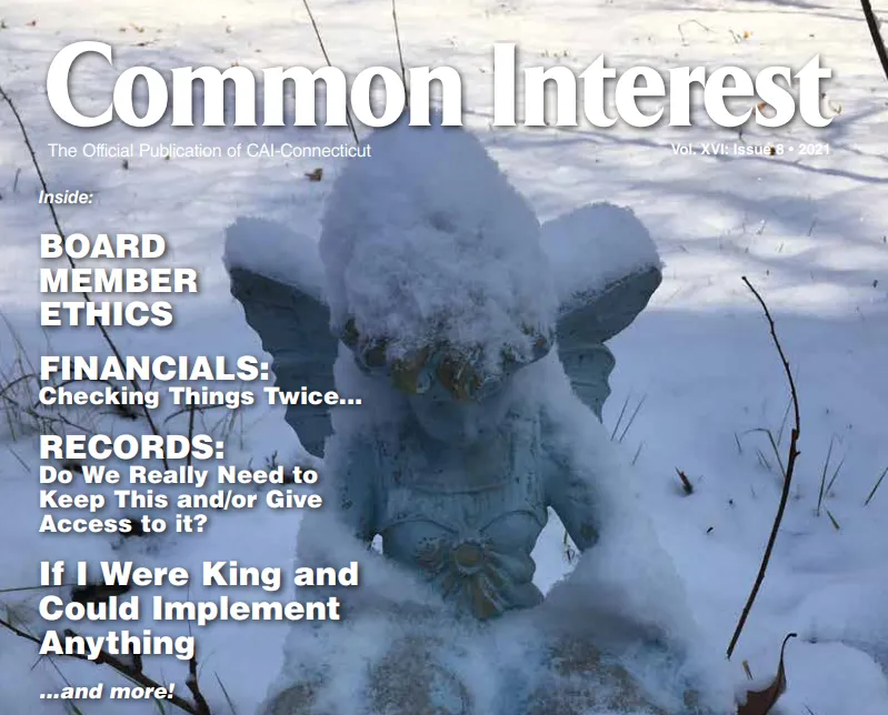 COMMON INTEREST MAGAZINE - CONNECTICUT