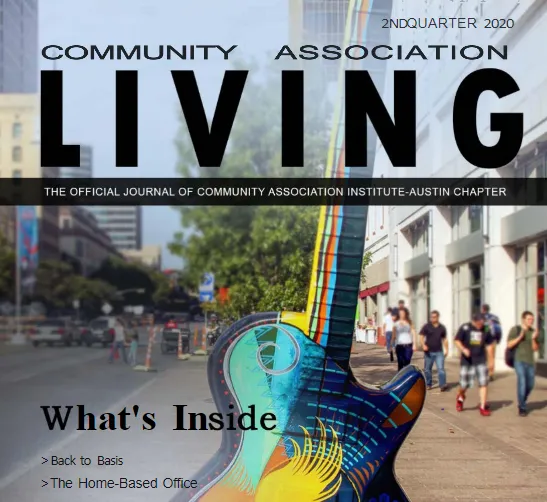 AUSTIN, TX COMMUNITY ASSOCIATION LIVING MAGAZINE