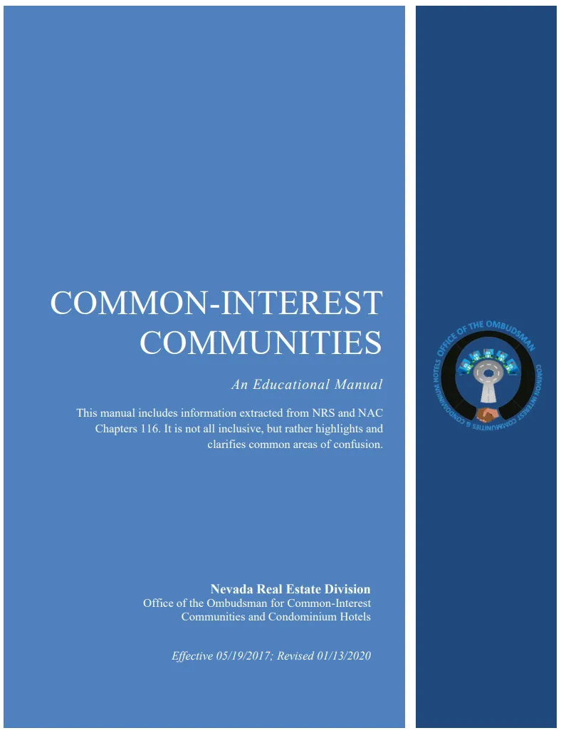 Nevada CIC Educational Manual